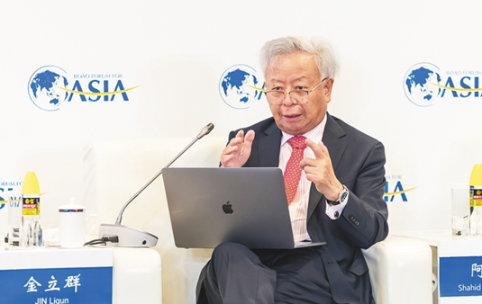 亞洲基礎設施投資銀行行長金立群：愿與海南加強合作 助力高質量共建“一帶一路”