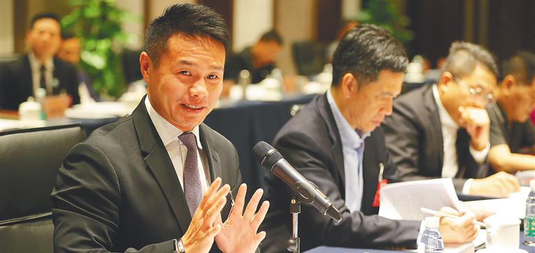 省政協委員朱鼎健發言
