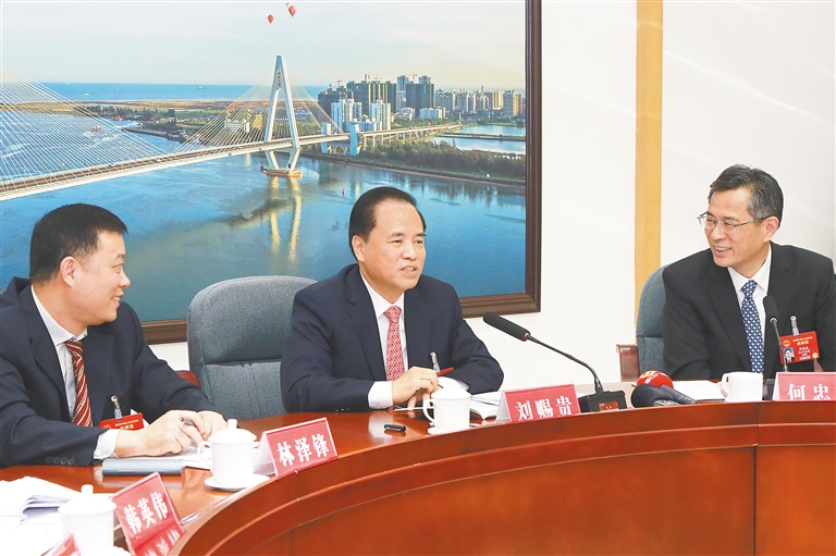 劉賜貴：在自貿港建設中作表率挑重擔當好“領頭羊”