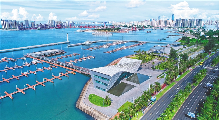 海口市國家帆船基地公共碼頭游客中心