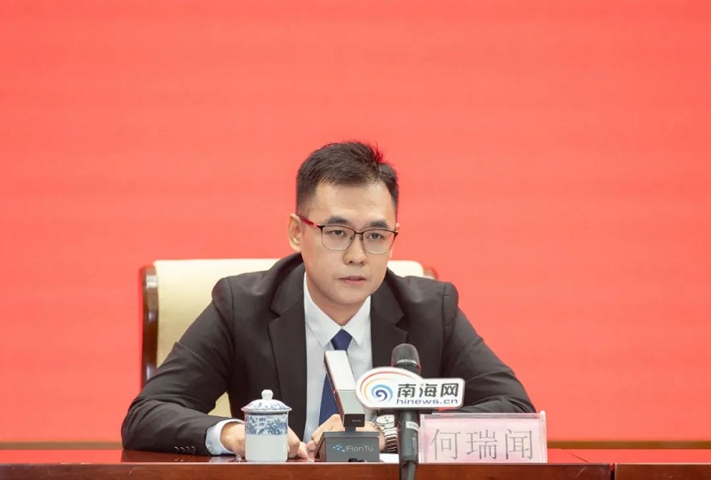 中共文昌市委常委、宣傳部部長，文昌市文明委主任何瑞聞