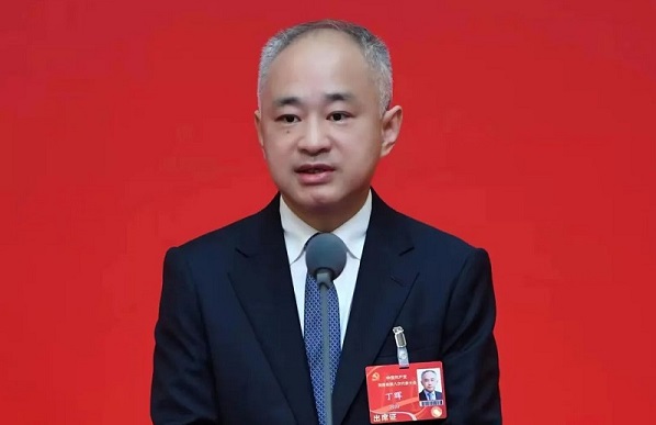 第七屆海南省委委員，海南省海口市委副書記、市長丁暉