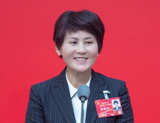 海南省婦女聯合會黨組副書記、主席陳健嬌