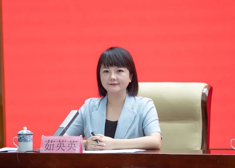中共海南省委宣傳部新聞發布處四級調研員茹英英