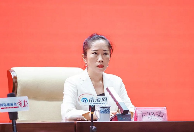 中共樂(lè)東黎族自治縣委常委、縣人民政府常務(wù)副縣長(zhǎng)卞曉燕