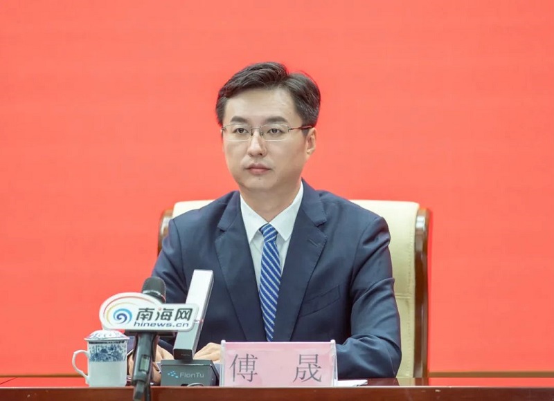 中共瓊海市委副書記、市人民政府市長傅晟