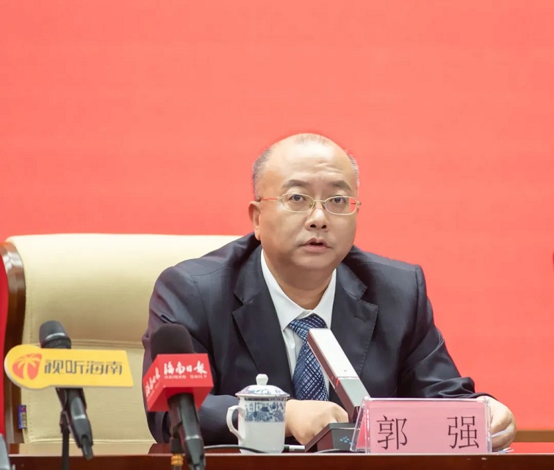 文昌國際航天城管理局常務(wù)副局長郭強