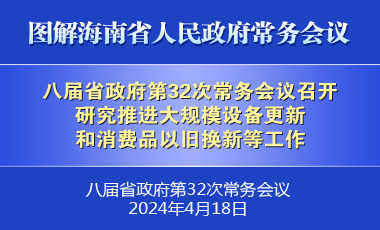 劉小明主持召開八屆省政府第32次常務會議