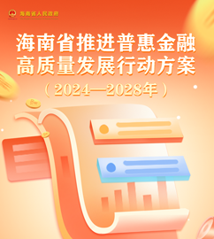 海南省推進普惠金融高質量發展行動方案（2024—2028年）
