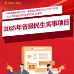圖解 | 2025年省級民生實(shí)事項(xiàng)目