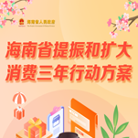 圖解 | 海南省人民政府辦公廳關(guān)于印發(fā)《海南省提振和擴(kuò)大消費(fèi)三年行動(dòng)方案》的通知