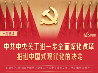 轉存！60條要點速覽二十屆三中全會《決定》
