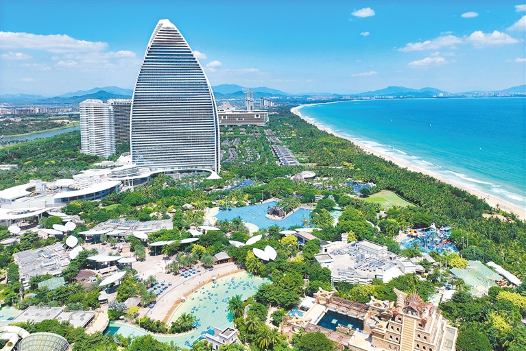 三亞海棠區(qū)：國家海岸起宏圖