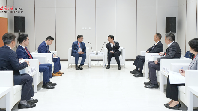 馮飛會見大冢(中國)投資有限公司客人